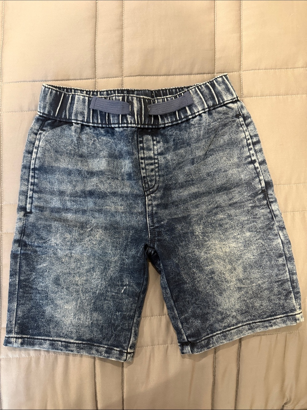 Brand new Koala Kids Children's Washed Denim Shorts - Blue size 6 boys